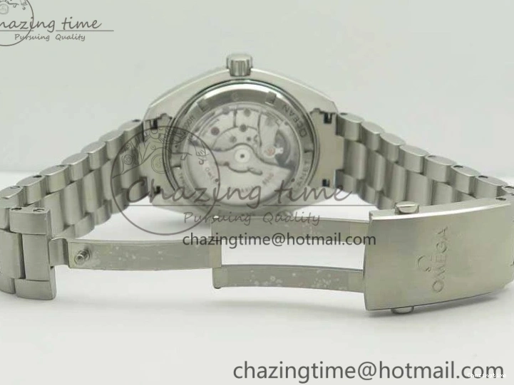 0801 Durable Planet Ocean Professional Ceramic Bezel 42mm 1:1 MK Best Edition Silver Markers On SS Bracelet A 8085